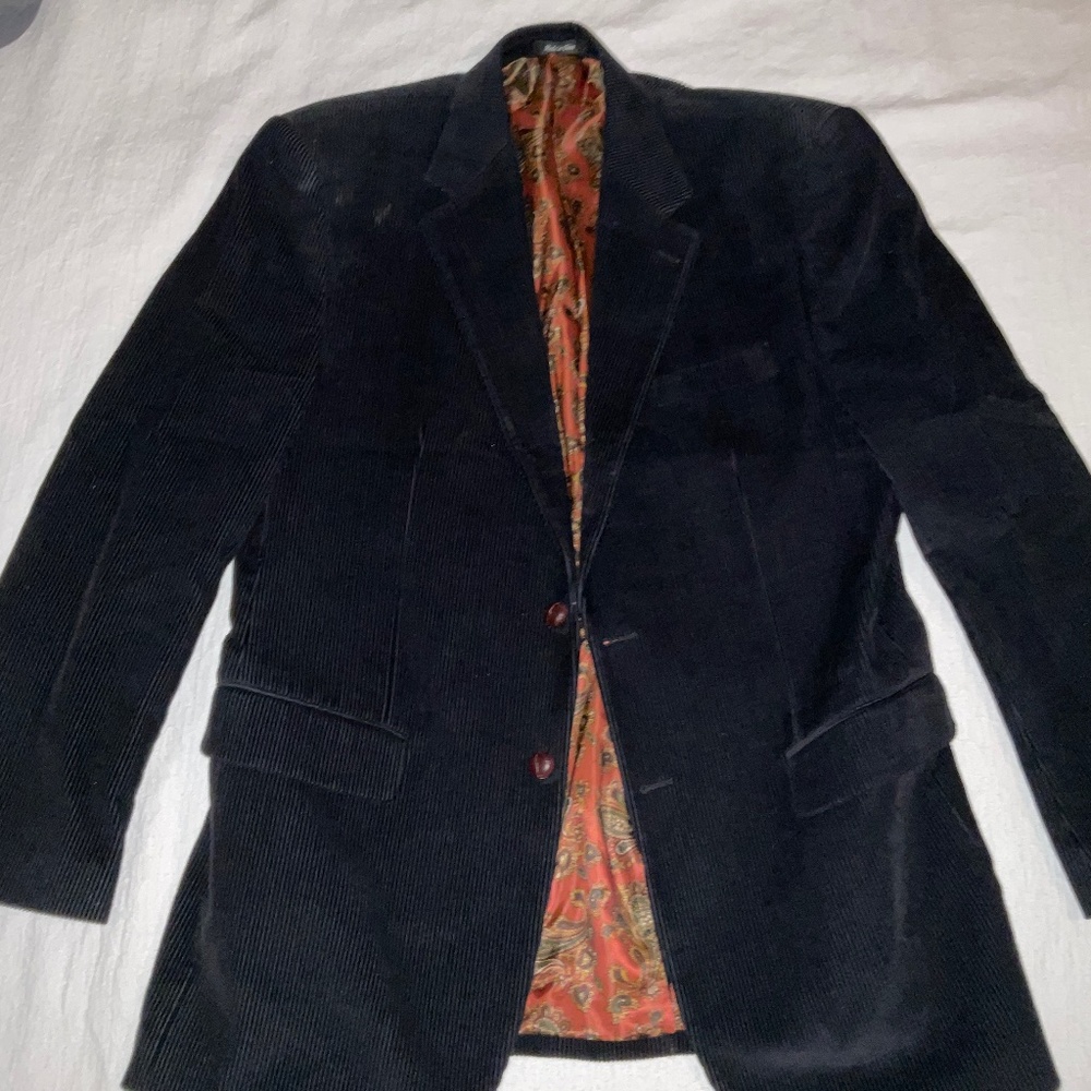 Black Corduroy Sports Coat (Ralph Lauren)